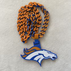 Broncos Necklace 