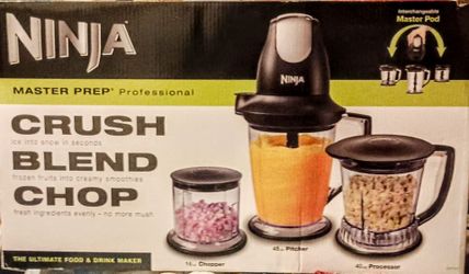NINJA MASTER PREP PROFESSIONAL BLENDER/ FOOD PROCESSOR