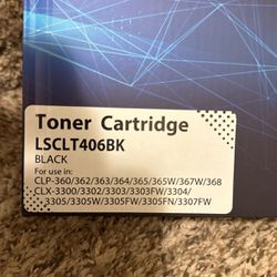 Compatible Toner Black Cartridge LSCLT406BK NEW Open Box