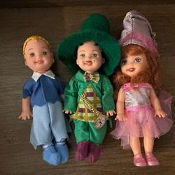 Vintage 1999 Barbie Wizard Of Oz Dolls