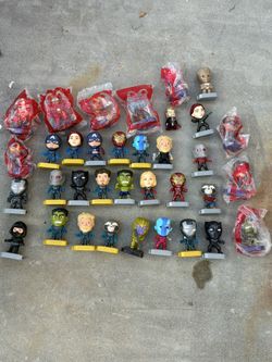 Marvel McDonald’s Toys, Big Collections,Great For Marvel Collectors, Asking For $50 For Everything