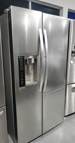 LG Side By Side Stainless Steel Refrigerator Fridge
