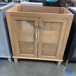 New assembled 30 Inch Bathroom Vanity NO Sink Freestanding Bathroom Vanity with Hidden Drawer