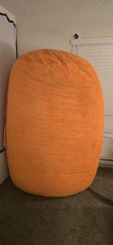 Orange Bean Bag