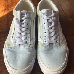 Pastel Old Skool Vans Sneakers Size 8 Women’s 