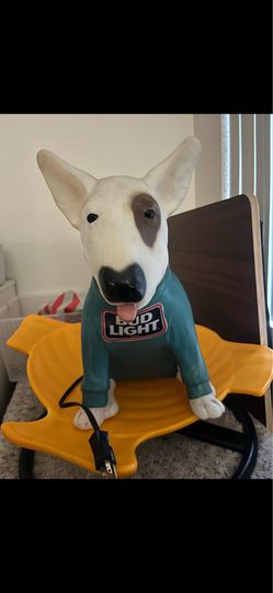 Vintage Bud light dog light