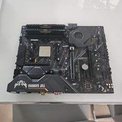 ASUS TUF X570-PLUS GAMING Motherboard (AM4) w/ CPU (Ryzen 7 5800x) and 32gb of memory.
