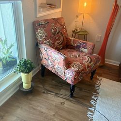 Upholstered Arm Chair  