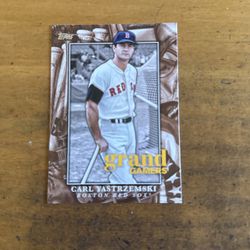 2024 TOPPS CARL YASTRZEMSKI GRAND GAMERS CARD