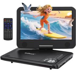 Portable DVD Player 12.5", with 10.5" HD Swivel Screen
