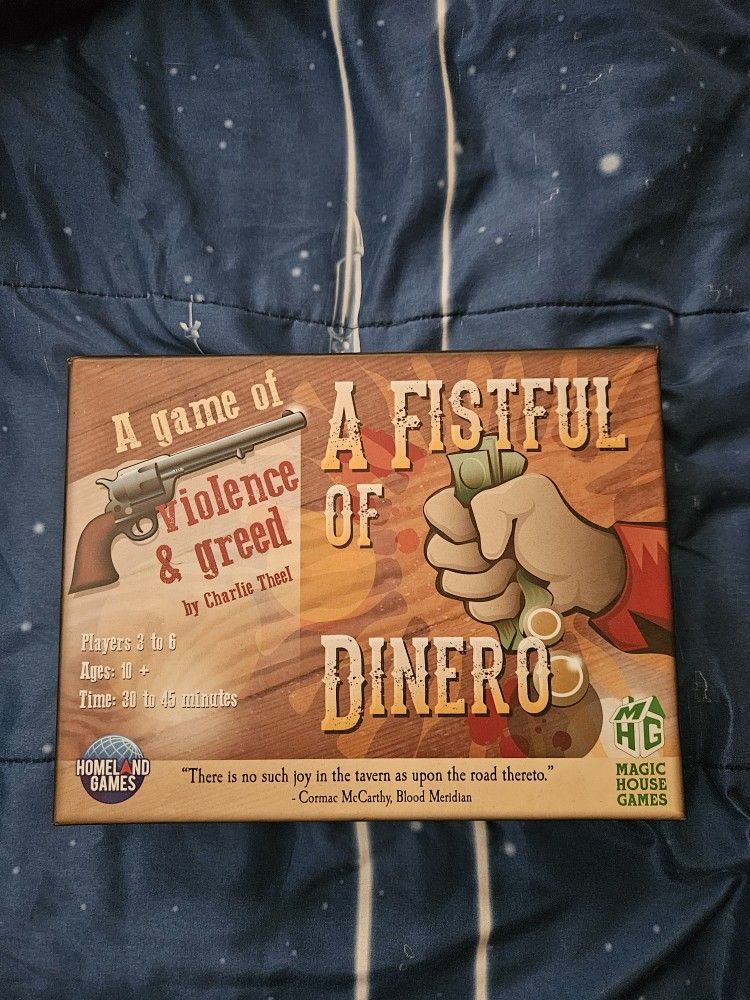 A Fistful Of Dinero Board Game