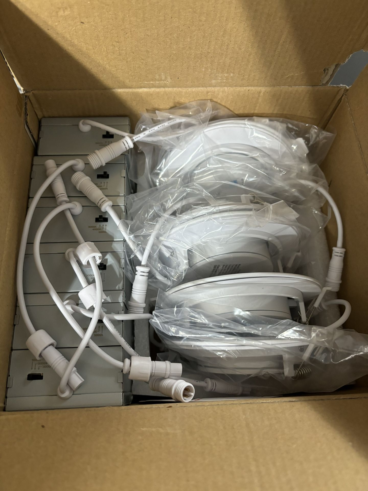 4 Inch Led Recessed Lights Ultra-Thin Adjustable Eyeball Gimbal LED Recessed Lighting with Junction Box 9 Watts 750Lm Dimmable Ceiling Light ETL Liste