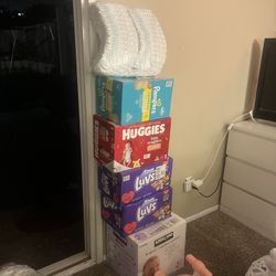 Diapers (different Sizes) 