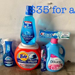 Tide Y Articulos Para El Hogar $35 For All