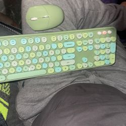Luxury Keyboard With Mouse/Usb Connection 