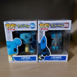 Pokémon Funko Pop Bundle – Lucario & Lapras