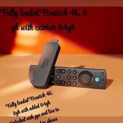 Fully Loaded Firestick 4K HD 