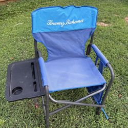 Tommy Bahama Folding Chair with Side Table – Backpack Style