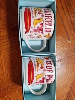 Brand New In Box Starbucks coffee mugs "Been there"