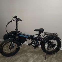 LECTRIC Electric Bike (brand new, only used once)