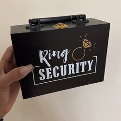 Wedding Ring Security Box 