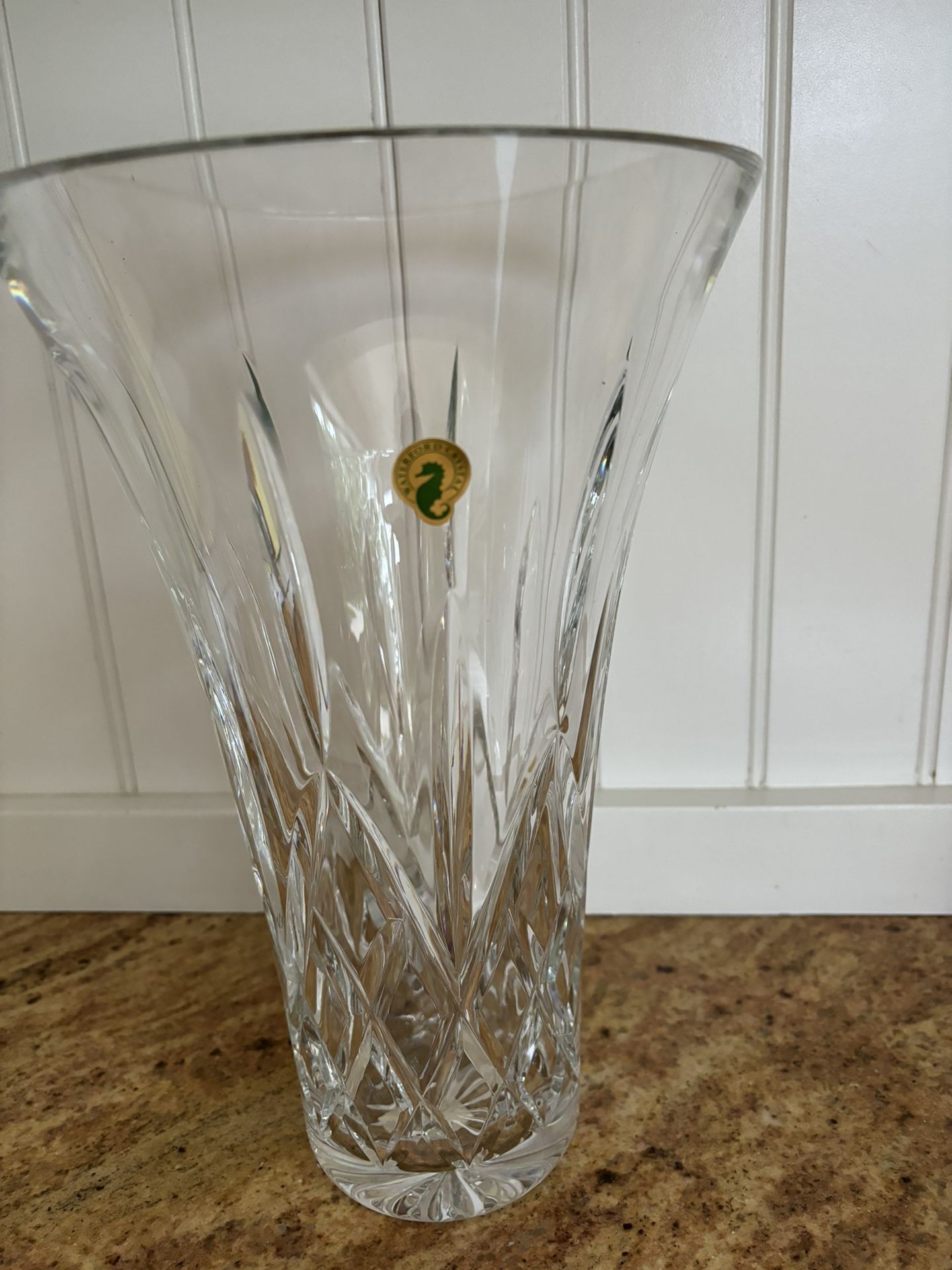 Waterford Crystal Lismore 12 Inch flared vase