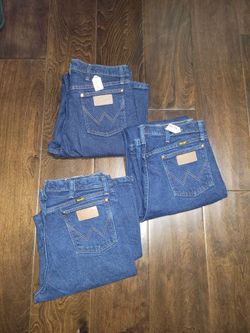 Wrangler Men's 35x34 Western Denim Jeans $20 Each Cash only