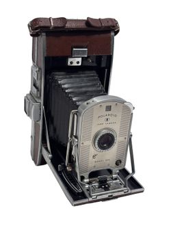 Vintage Polaroid Land Camera Model 95A Folding Instant Camera 1950s Shutter Work