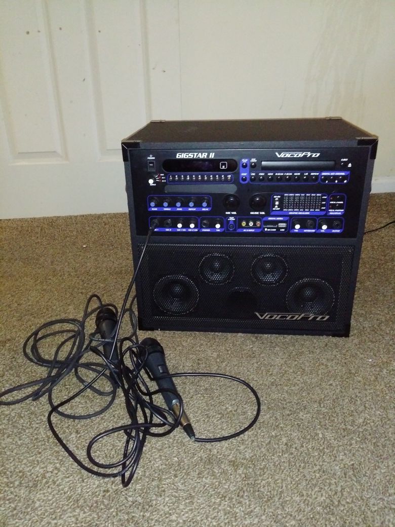 Vocopro Gigstar ii Karaoke Machine