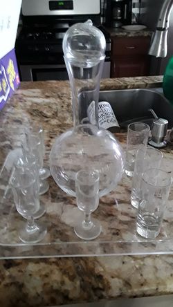 Tequila princess house set