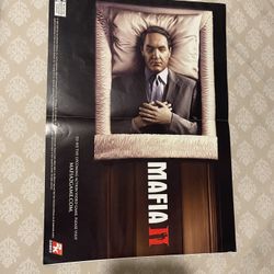 Rare Mafia 2 15x10 Magazine Centerfold Poster 