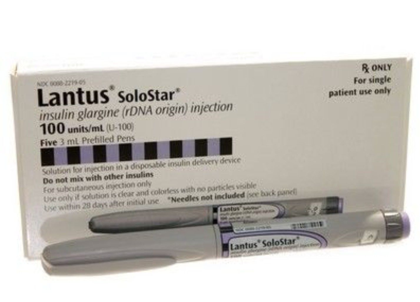 got DIABETES? Lantus SoloStar Insulin Glargine Injection (5 Pens