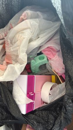 Free bag of girl toys