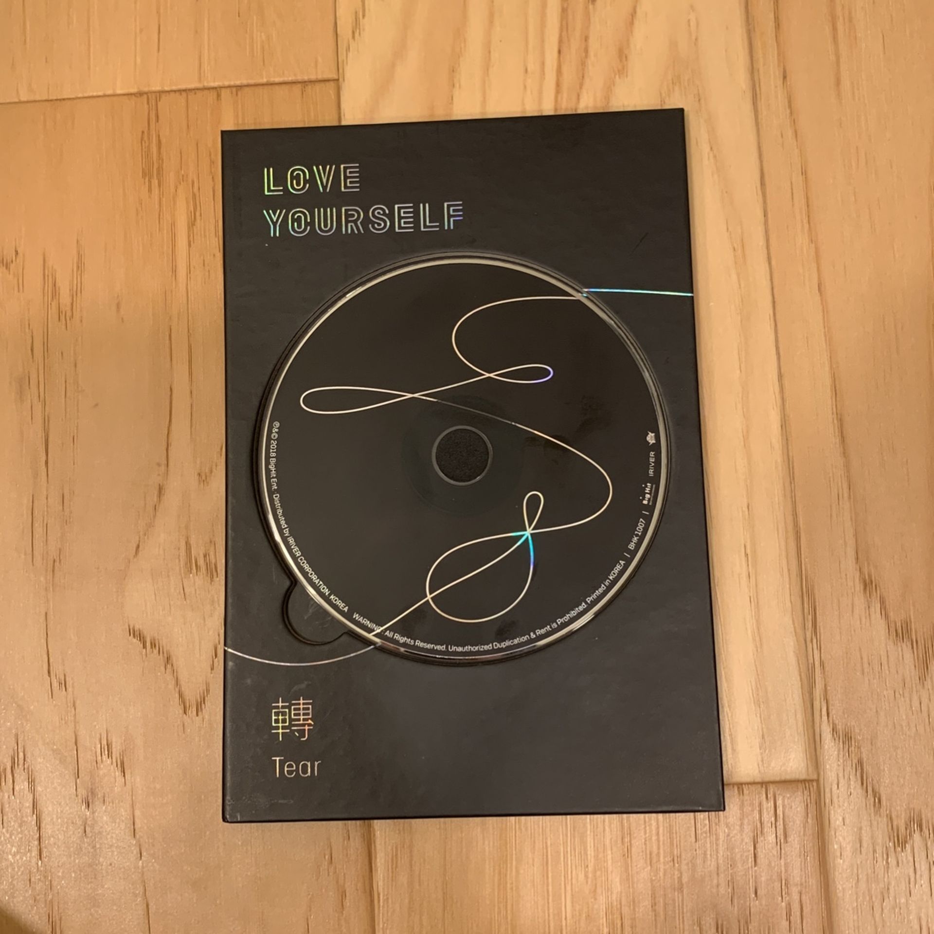BTS Love yourself Tear CD