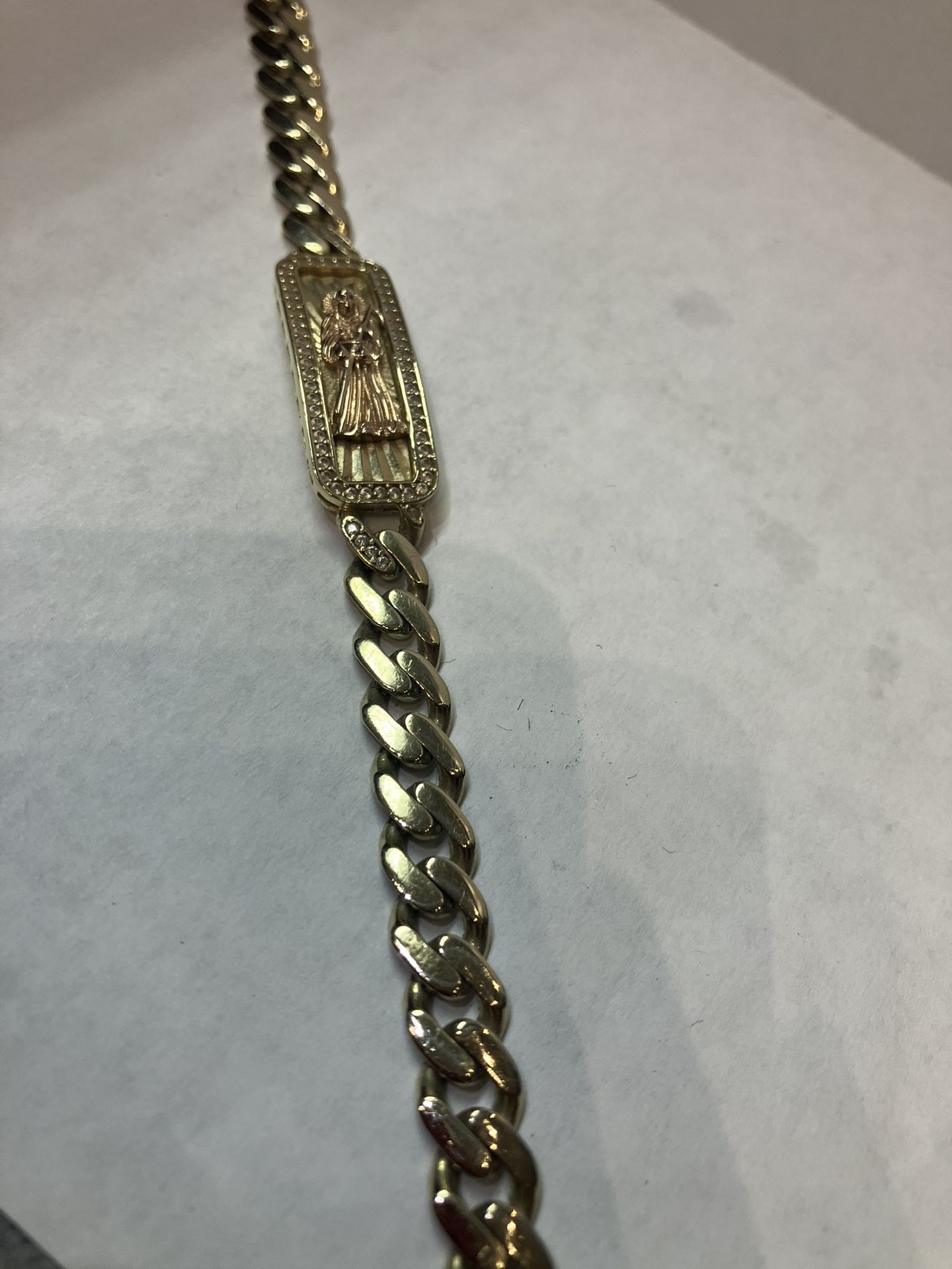 14k Gold Bracelet #109288-1 MJ
