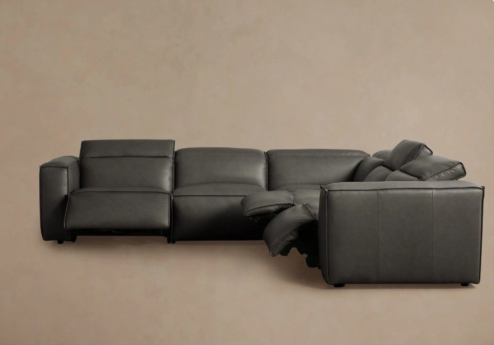 Natuzzi Italian Leather Sectional 4 Piece AUTHENTIC!!!!
