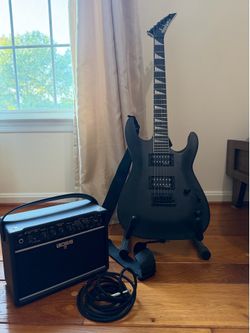 Jackson Electric Guitar with Katana Mini X Amp