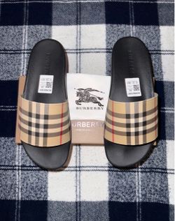 Burberry slides