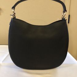 Black Leather Coach Purse 