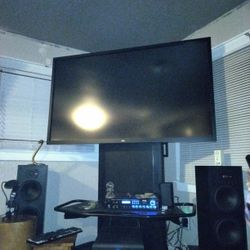 Giant 80" Dell Monitor With Stand