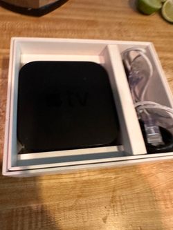 Apple TV digital media streamer