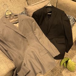 Two Men’s Blazers Coats Only 30’each. Size 46-48 Regular 
