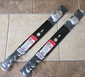 2 Pk Universal 21-inch Premium Gator Walk Behind Mower Blade Replacement 532135