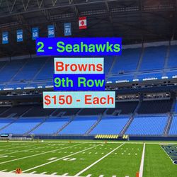 Seahawks Browns Tickets 