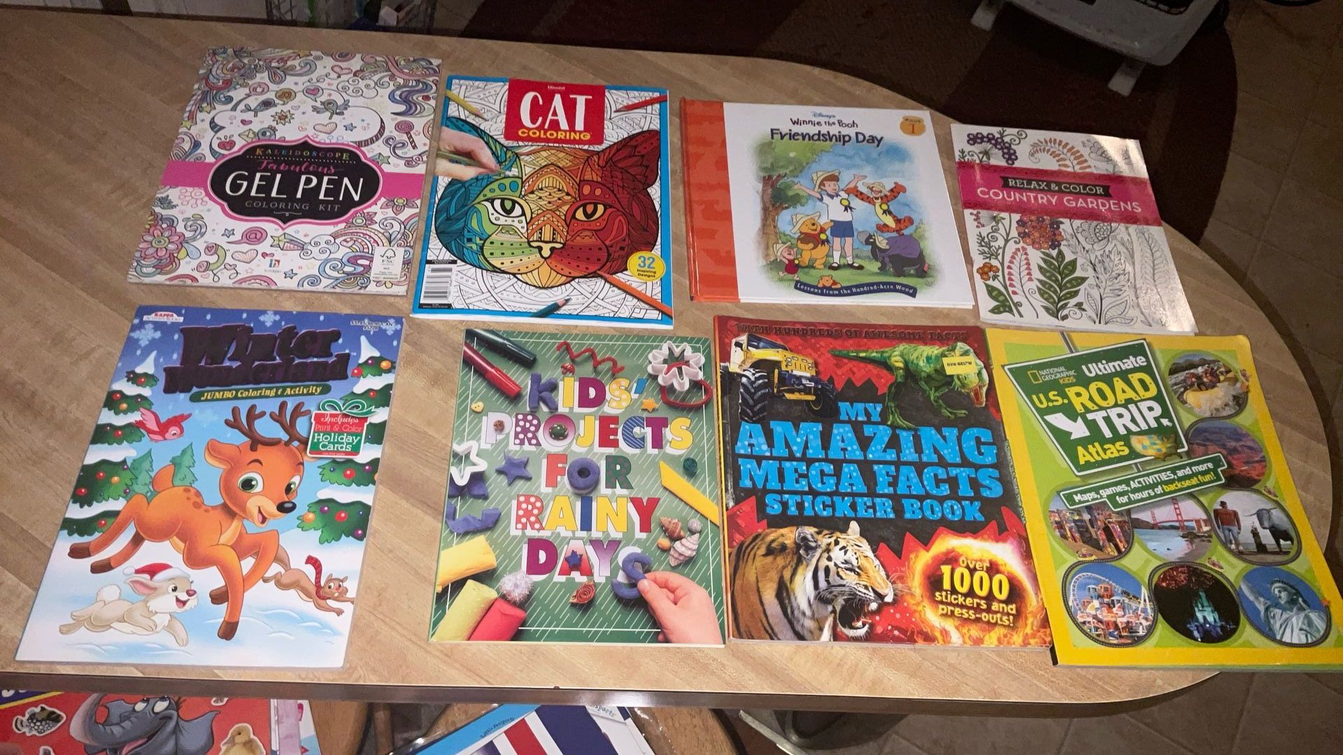 A Lot Of Books / Coloring Books And Little Passports Books & Science Experiments