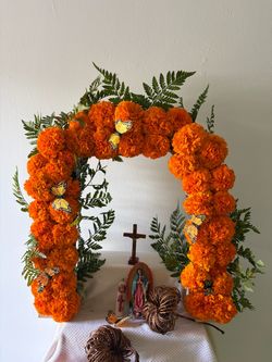 Día de muertos altar