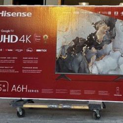 55” Hisense Smart 4k Led Uhd Tv 