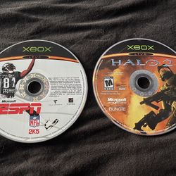 $10 Xbox Games - Halo 2 & ESPN NFL 2K5