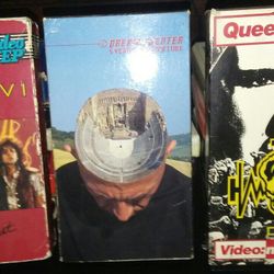 Metal Rock VHS Tapes