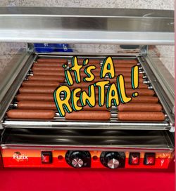 Hotdogg Roller,consession Machines,outdoor Theater For Your Eventss 